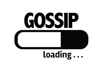 Progress Bar Loading with the text: Gossip