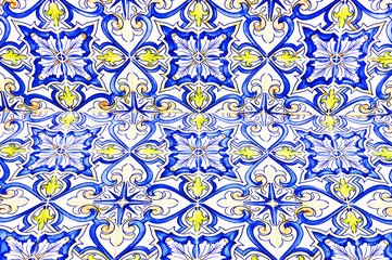 Moroccan tiles background