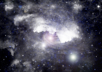 Obraz premium galaxy in a free space