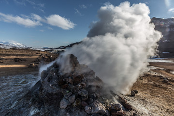 Námafjall Vulkangebiet auf Island