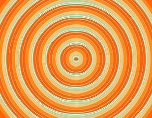 fresh and juicy orange seamless circle background