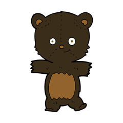 cute cartoon black bear