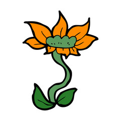 cartoon flower