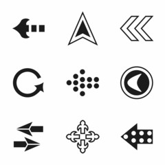 Vector Arrows icon set