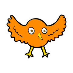 cartoon bird