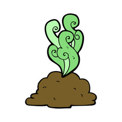 cartoon smelly poop