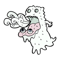 cartoon gross ghost
