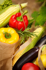 fresh vegetables organic healthy food
corn pepper