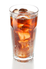 Cola with ice
