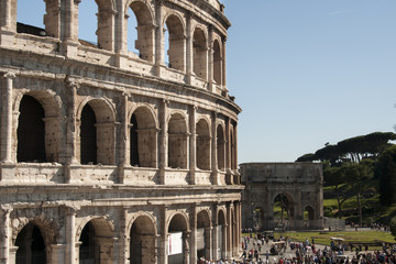 Fototapeta premium Coliseum during the day