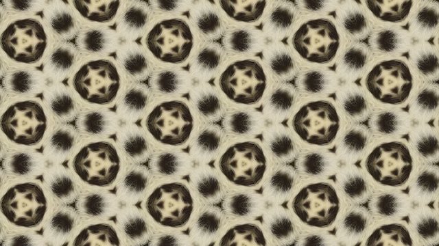 Abstract background animation based on leopard pattern. 