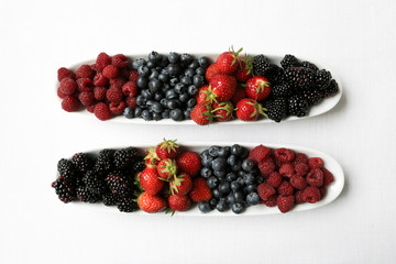 Various berries