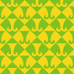 Abstract paneling pattern - seamless background - hipster symbol