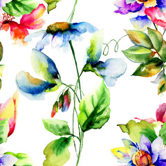 Floral Seamless wallpaper
