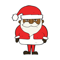 cartoon santa claus
