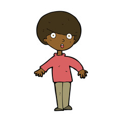 cartoon surprised man