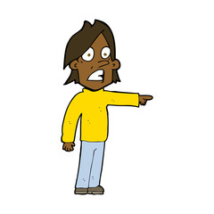 cartoon surprised man