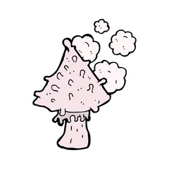 cartoon mushroom