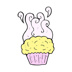cartoon cupcake