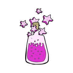 cartoon magic potion