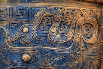 words on bronze bell