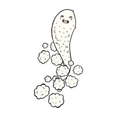 cartoon spooky ghost