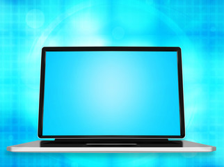 Computer Screen Illustration