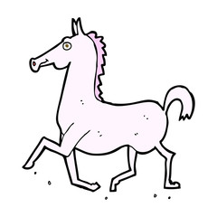 cartoon horse