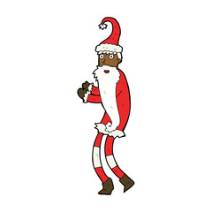 cartoon santa claus