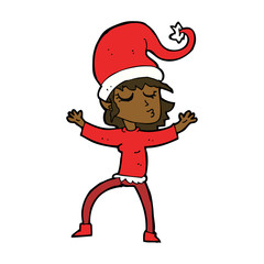 santa's helper cartoon