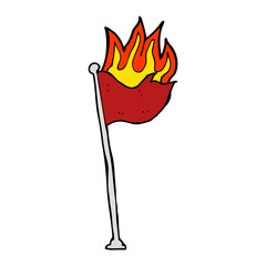 cartoon flag