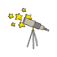 cartoon telescope