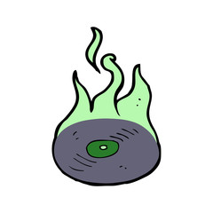 cartoon magic vinyl record