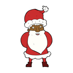 cartoon santa claus