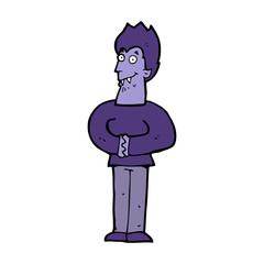 cartoon vampire