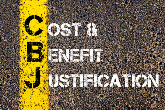 Business Acronym CBJ as Cost and Benefit Justification