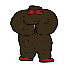 cartoon teddy bear body (mix and match or add own photos)