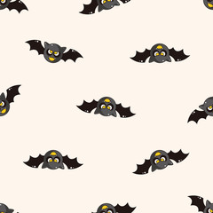 Halloween bat , cartoon sticker icon