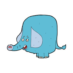 cartoon funny elephant