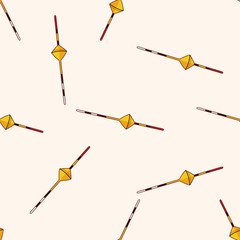 Fishing rods , cartoon sticker icon