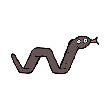 funny cartoon snake