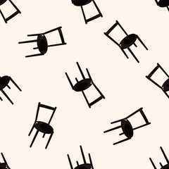 Obraz premium chair , cartoon sticker icon