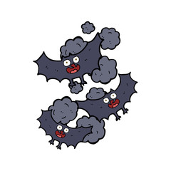 cartoon bats