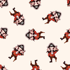 pirate , cartoon sticker icon