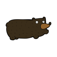 funny cartoon bear