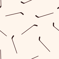 hockey equipment , cartoon sticker icon