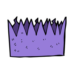 cartoon paper crown