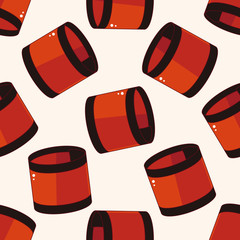 hockey equipment , cartoon sticker icon