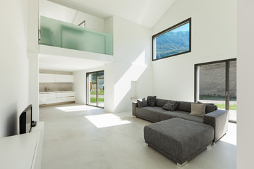 Naklejka na ściany i meble interior, living room with sofa