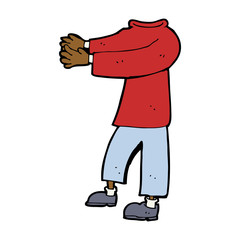 cartoon headless body (mix and match cartoons or add own photo)